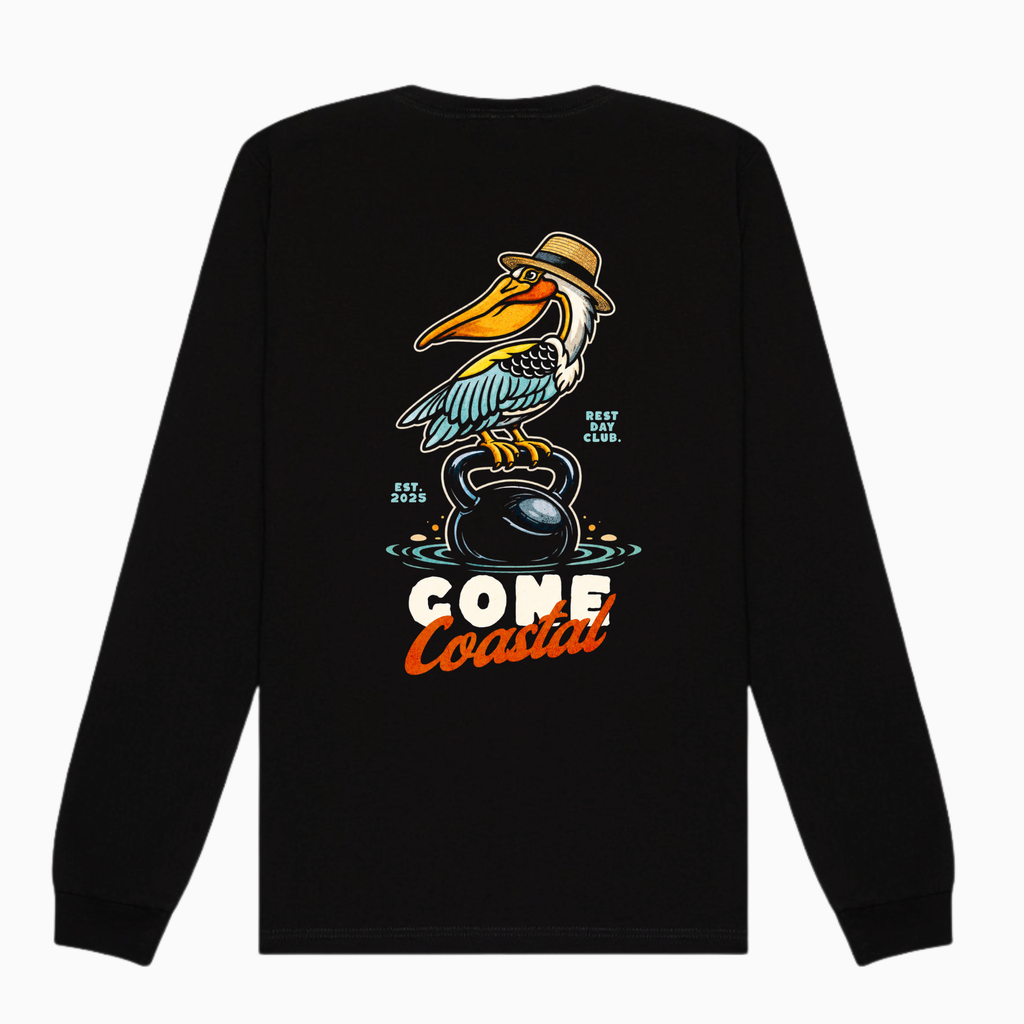 Manches longues « Gone Coastal » - Noir