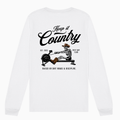 Manches longues « Keep it Country » - Blanc