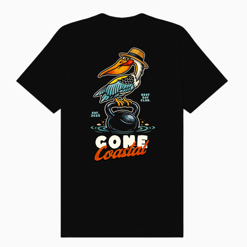 T-shirt « Gone Coastal » - Noir