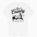 T-shirt « Keep It Country » - Blanc