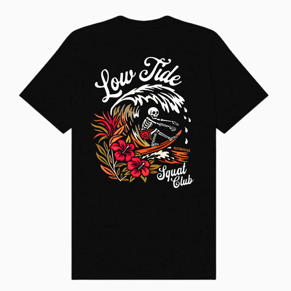 T-shirt « Low Tide » - Noir