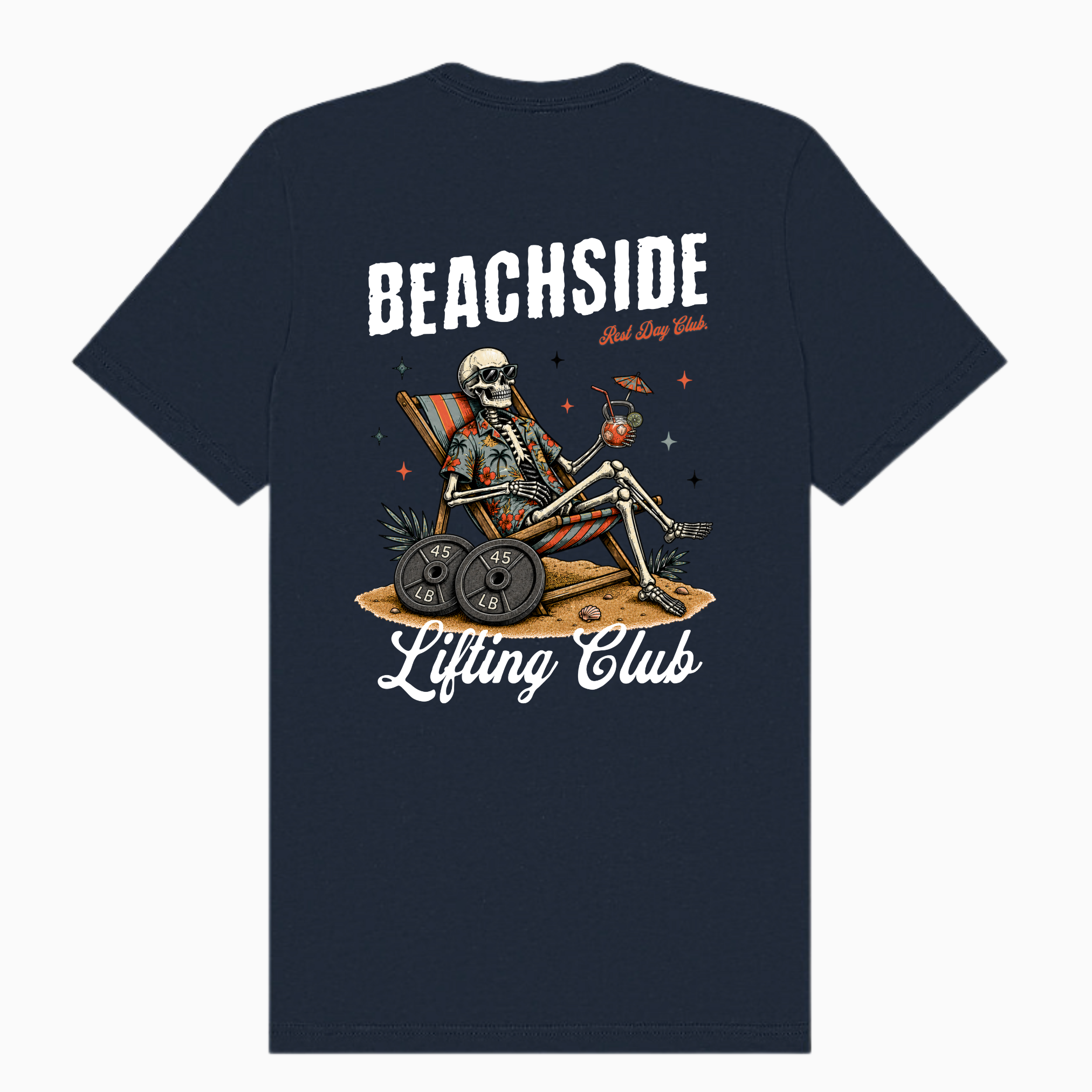 T-shirt « Beachside » - Bleu Marin