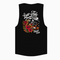 Muscle Tank FEMME « Low Tide » - Noir