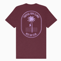 T-Shirt « Tropical Rope Climbs » - Marron